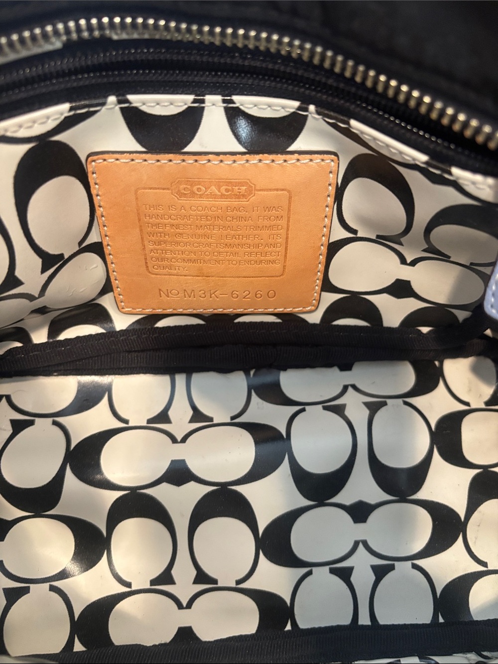 Coach Mini HamiltonTote with Daisy Hang tag - Picture 8 of 10